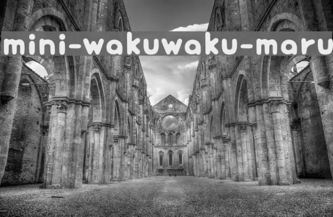 mini-wakuwaku-maru Font examples