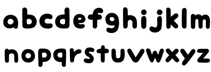 mini-wakuwaku Font LOWERCASE