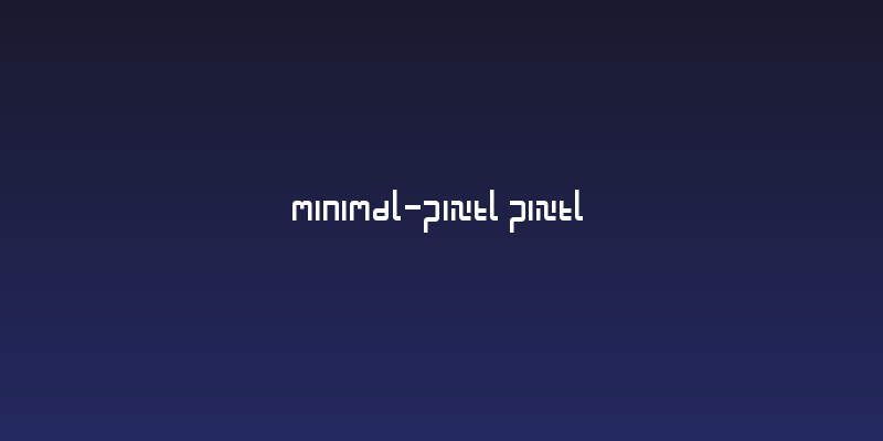 minimal-pixel pixel Social Header