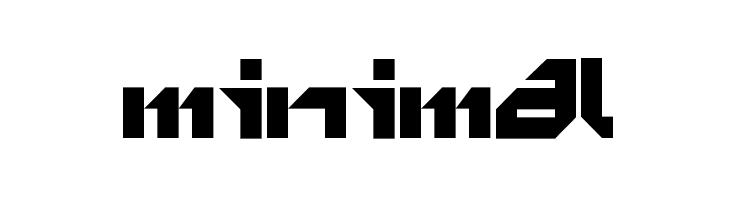 minimal  لخطوط تنزيل