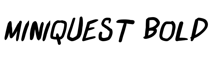 miniquest Bold 字体
