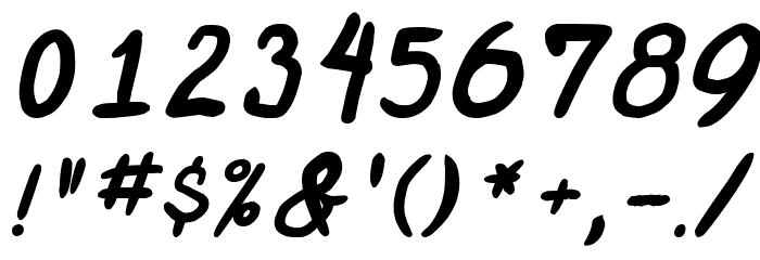 miniquest Bold Font OTHER CHARS