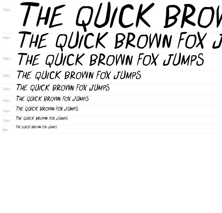 miniquest Italic Waterfall