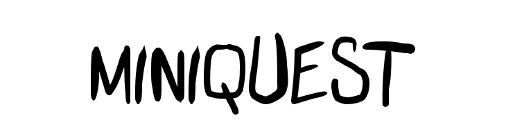 miniquest 字体