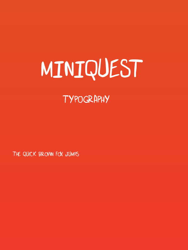miniquest Poster