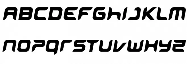 miniskap Font Litere mari