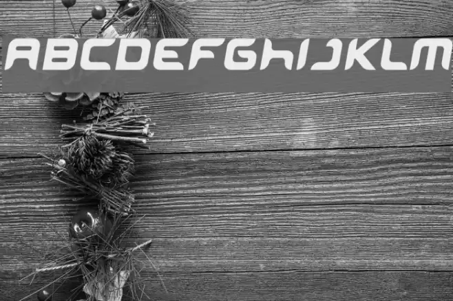 miniskap Font examples