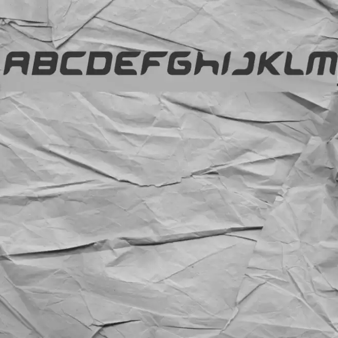 miniskap Font examples