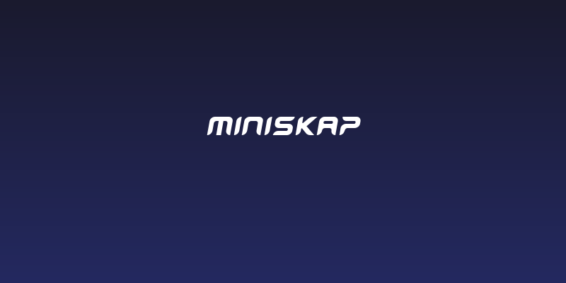 miniskap Social Header