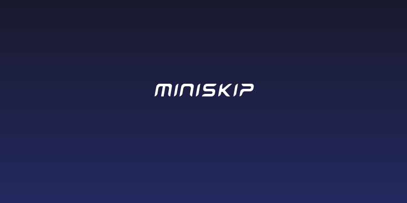 miniskip Social Header