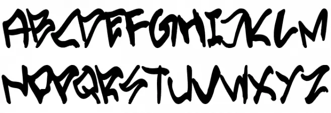 minotaur Regular 字体 大写