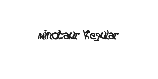 minotaur Regular Logo