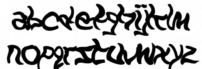 minotaur Regular 字体 小写