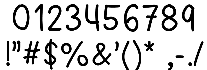 minsins Font Alte caractere