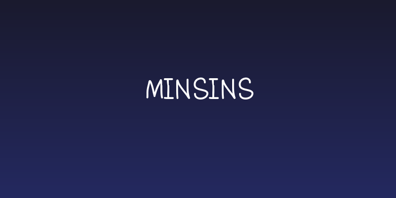 minsins Social Header