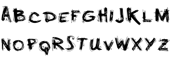 minus Font LOWERCASE