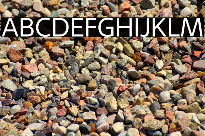 mirror 82 Font examples