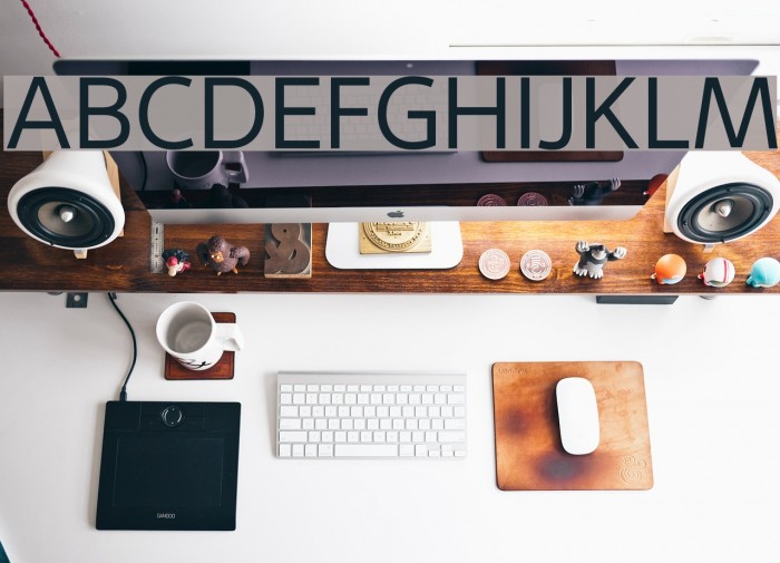 mirror 82 Font examples