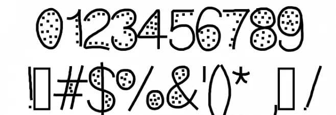 miss Font OTHER CHARS