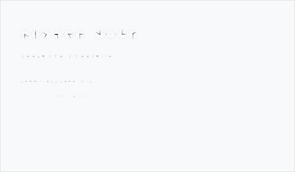 mister wolf Business Card