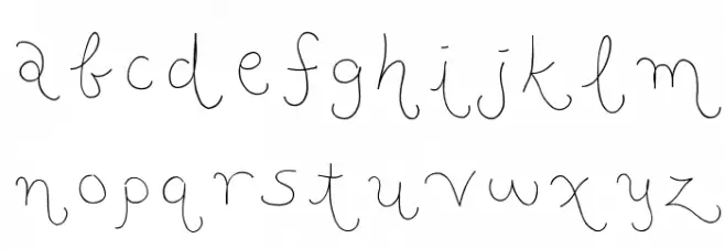 miu font Font LOWERCASE