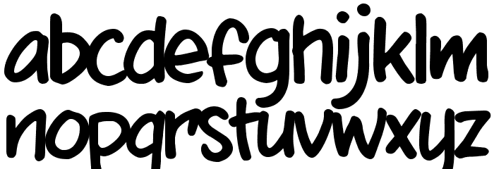 mixtapeMike_TRIAL Font LOWERCASE