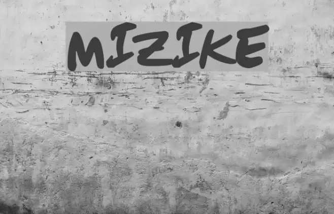 mizike फ़ॉन्ट examples