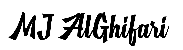 MJ AlGhifari Font