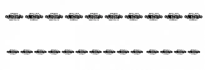 MJ AlGhifari Font OTHER CHARS