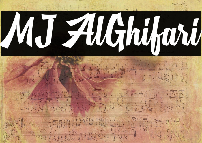 MJ AlGhifari Font examples