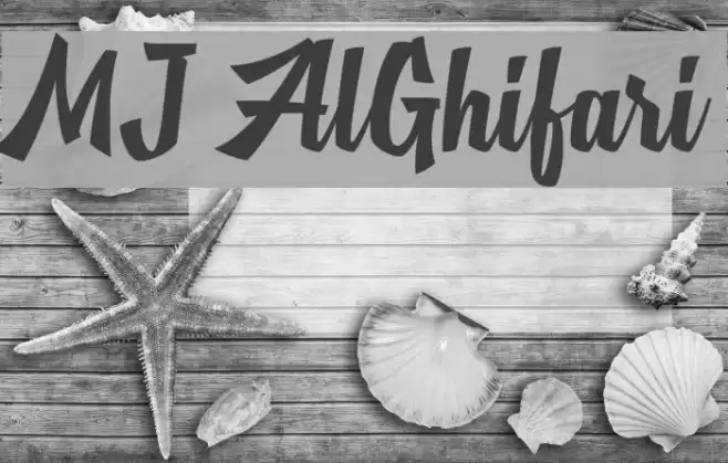 MJ AlGhifari Font examples