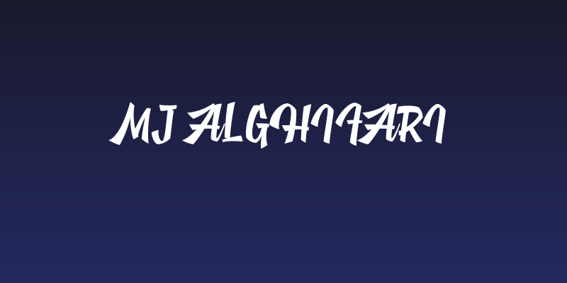 MJ AlGhifari Social Header
