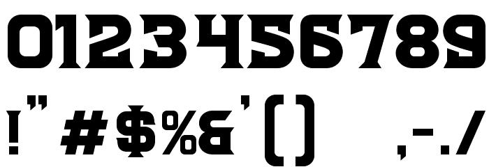 MJGranada-Granada Font OTHER CHARS