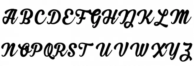 MJZhafiraDemo Schriftart Groß