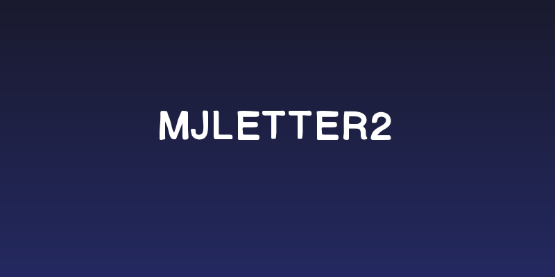 MJletter2 Social Header