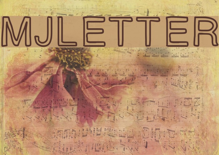 MJletter Font examples
