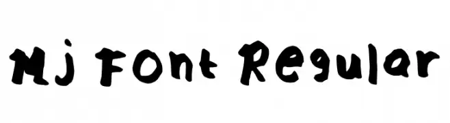 Mj Font Regular  Frei Schriftart Herunterladen