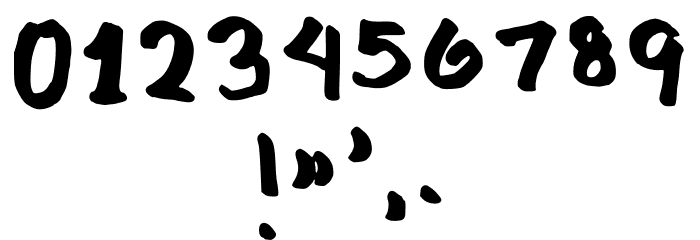 Mj Font Regular Font OTHER CHARS