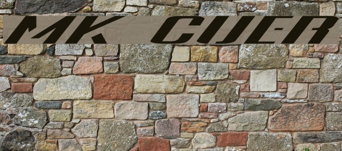 MK Cuer Font examples