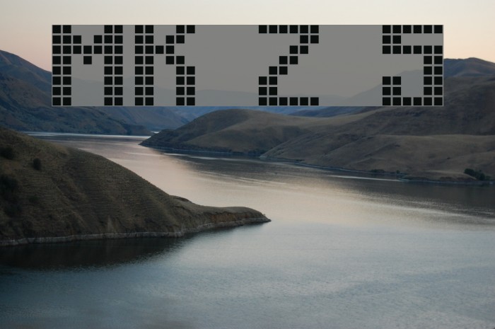 MK Zodnig Square Font examples