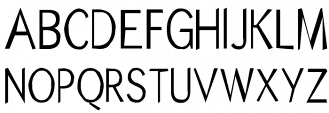 MKAbelRough random Schriftart Groß