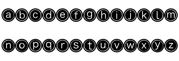 MKBats Font LOWERCASE