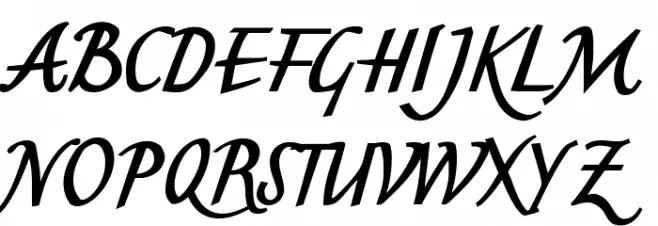 MKBritishWriting Шрифта ВЕРХНИЙ