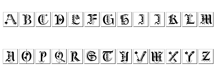 MKFraktConstruct Font LOWERCASE