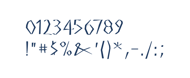 MKGreco-Bold Other Characters