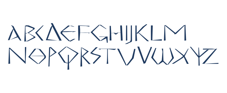 MKGreco-Bold Lowercase