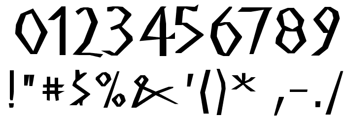 MKGreco-ExtraBold Font OTHER CHARS