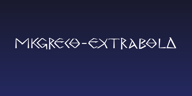 MKGreco-ExtraBold Social Header