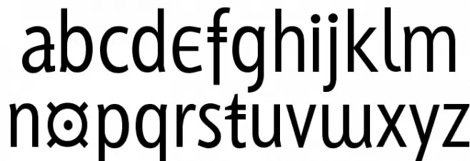 MKGrotesque Font LOWERCASE
