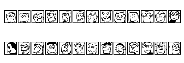 MKHeads Font LOWERCASE